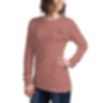Thumbnail: Unisex Long Sleeve Tee USA Flag & Eagle