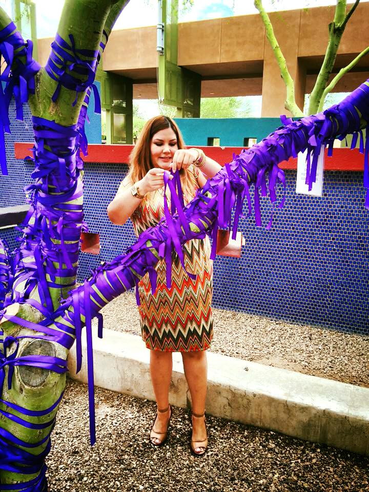 sandra cardenas purple ribbon tree phoenix children's hospital