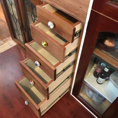 Custom kicthen fitout, created with recycled wood