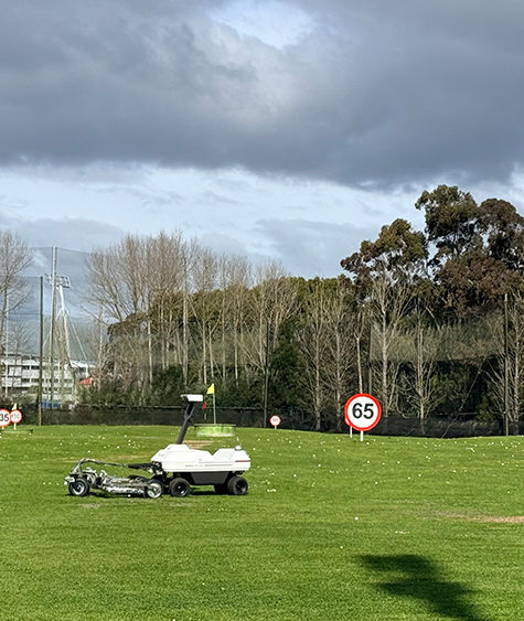 A photo of waypick 2 deployed in driving range of New Zealand