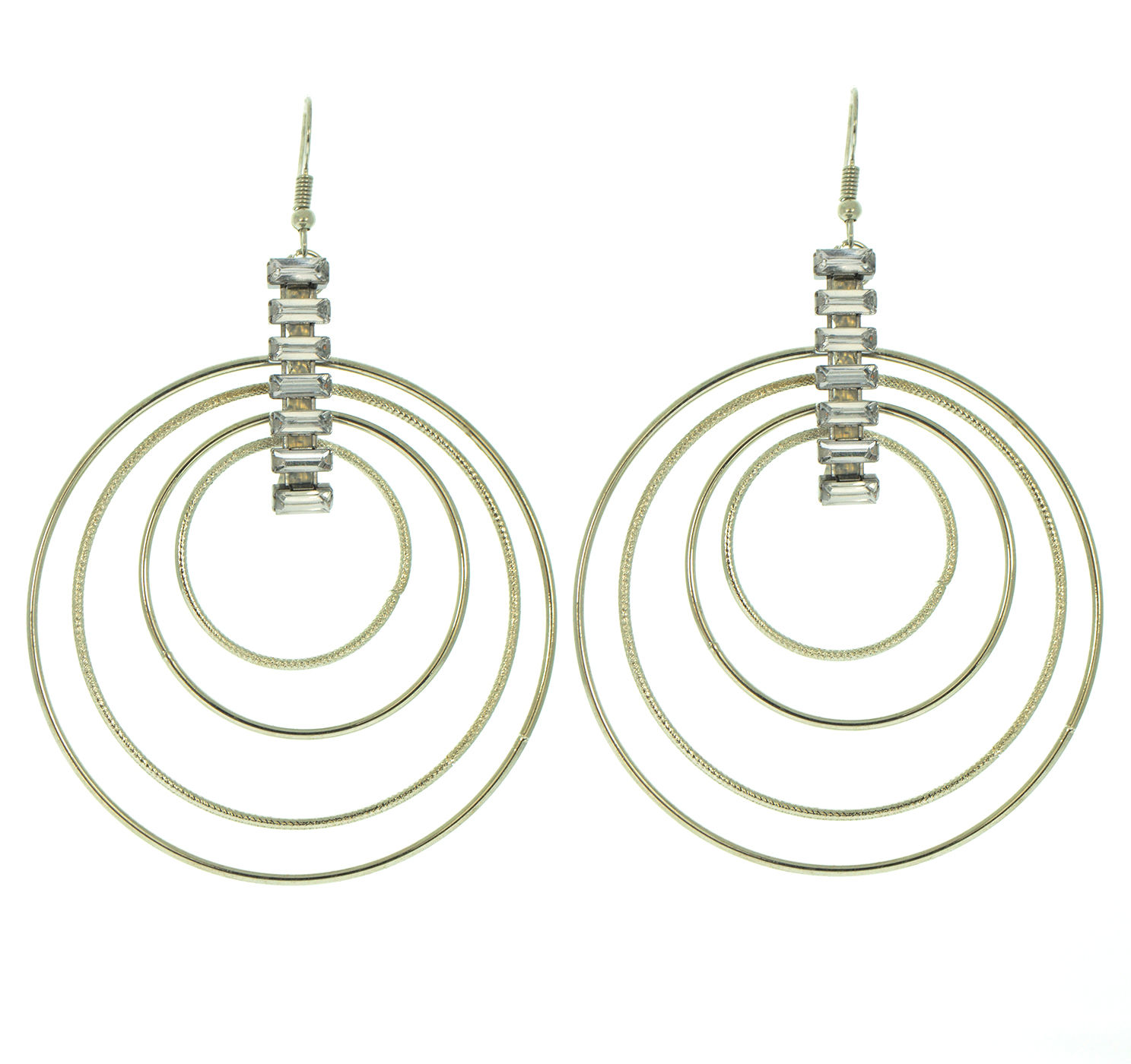 Silver Mountain Peak Earrings (Caph)