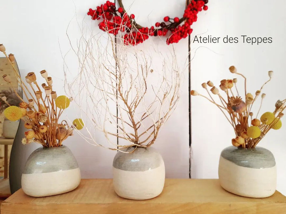 Trio de vases