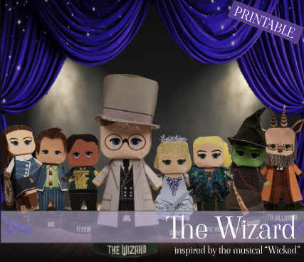 The Wizard Paper Doll