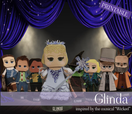 Glinda Paper Doll