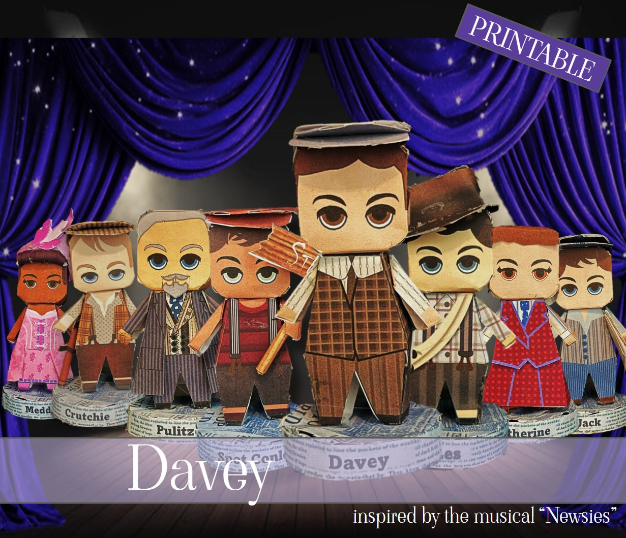 Davey Paper Doll