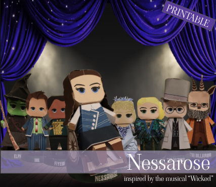 Nessarose Paper Doll