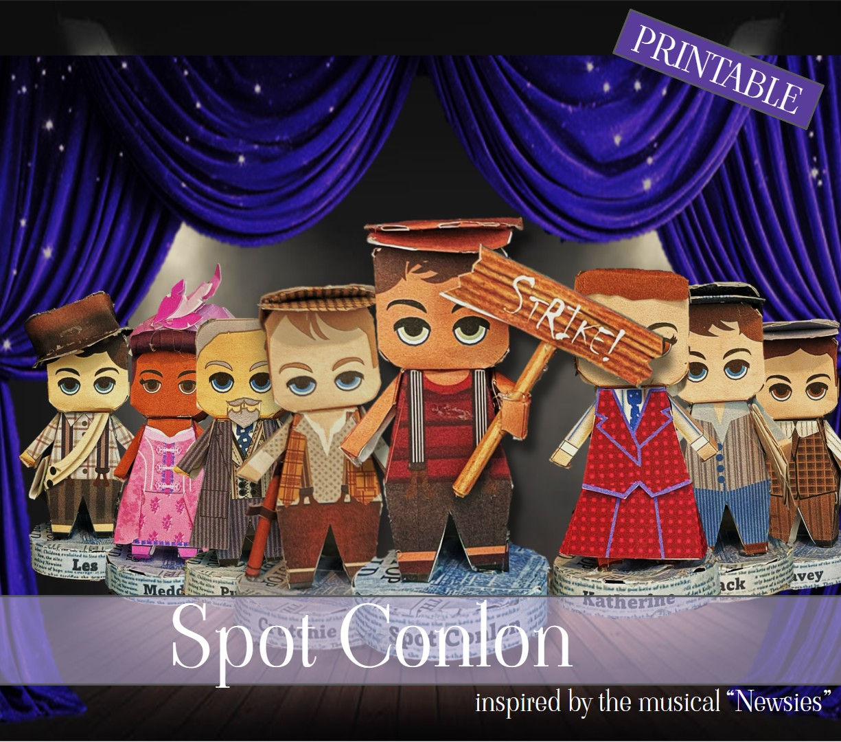 Spot Conlon Paper Doll