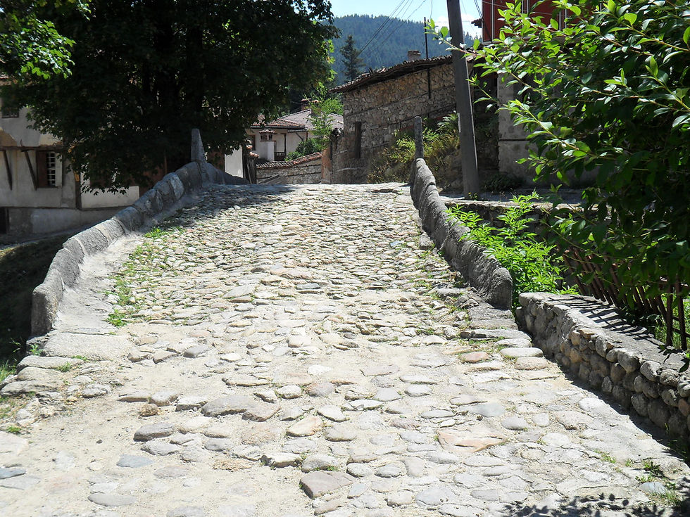 The bridge in Koprivshtitsa where the uprising began