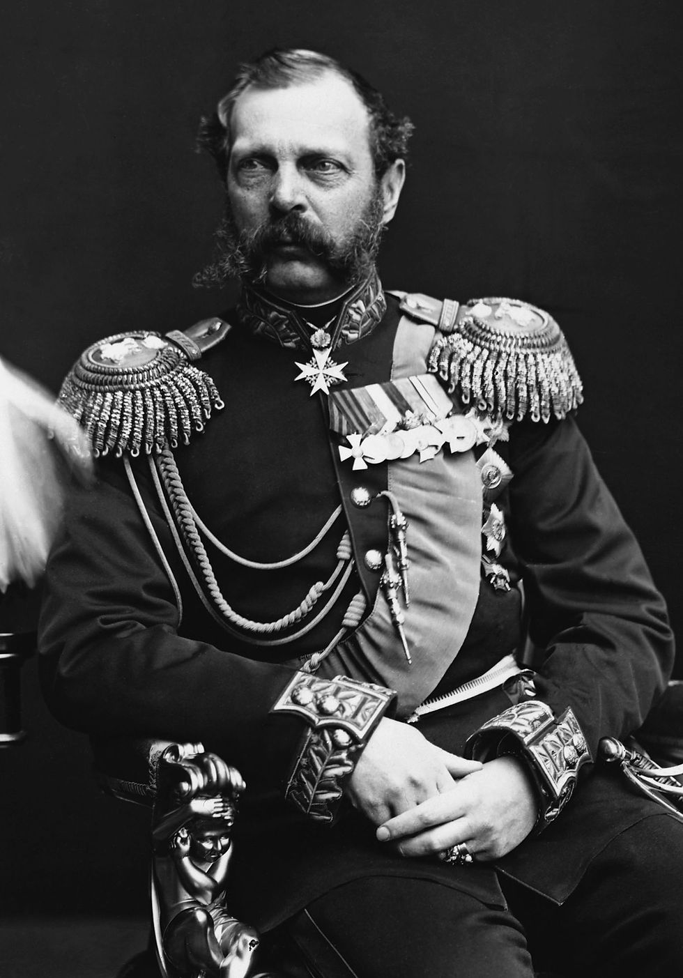 The new Tsar Alexander II