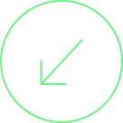 Bright green downward arrow icon