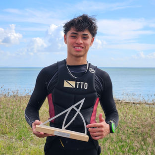 Kyle represented TTO at the 2025 Youth Sailing World Championships (Portugal) in ILCA 6, battling everything from light shifts to 22+ knot gusts—and still carried himself with class. He also earned the Bengt Julin Trophy for Sportsmanship—voted by fellow sailors for respect, integrity, and character. Big pride. Big inspiration.
Kyle D’Juran continues to fly the red, white, and black with pride on the world stage. Representing Trinidad & Tobago in the ILCA 6 fleet at the 2025 Youth Sailing World Championships in Portugal, Kyle took on everything the regatta could throw at him—light, shifty breezes, long race days, and powerful gusts pushing past 22 knots—a true test of endurance, decision-making, and calm under pressure.
What makes this moment even more special is the recognition he earned off the water: Kyle was awarded the Bengt Julin Trophy for Sportsmanship, a prestigious honour voted on by fellow competitors for the sailor who best represents respect, integrity, and character throughout the event.
We’re proud to feature Kyle—not just for performance, but for the example he sets for young sailors coming up behind him.