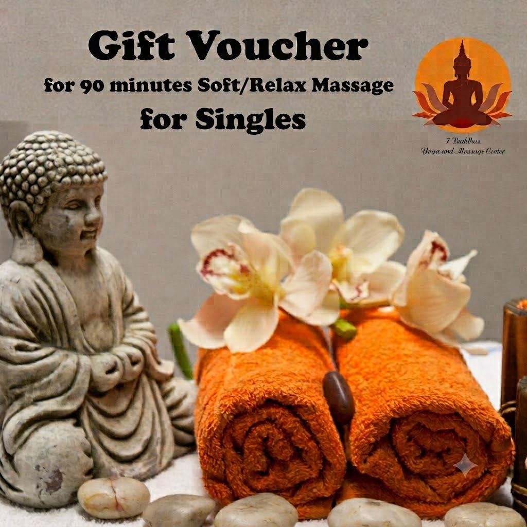 Gift Voucher for a Soft/Relaxation 90 minute full body massage