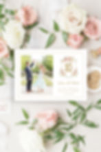 Custom Save the Date, Custom Photo Save the Date Card, Custom Wedding Monogram, Custom Wedding Crest