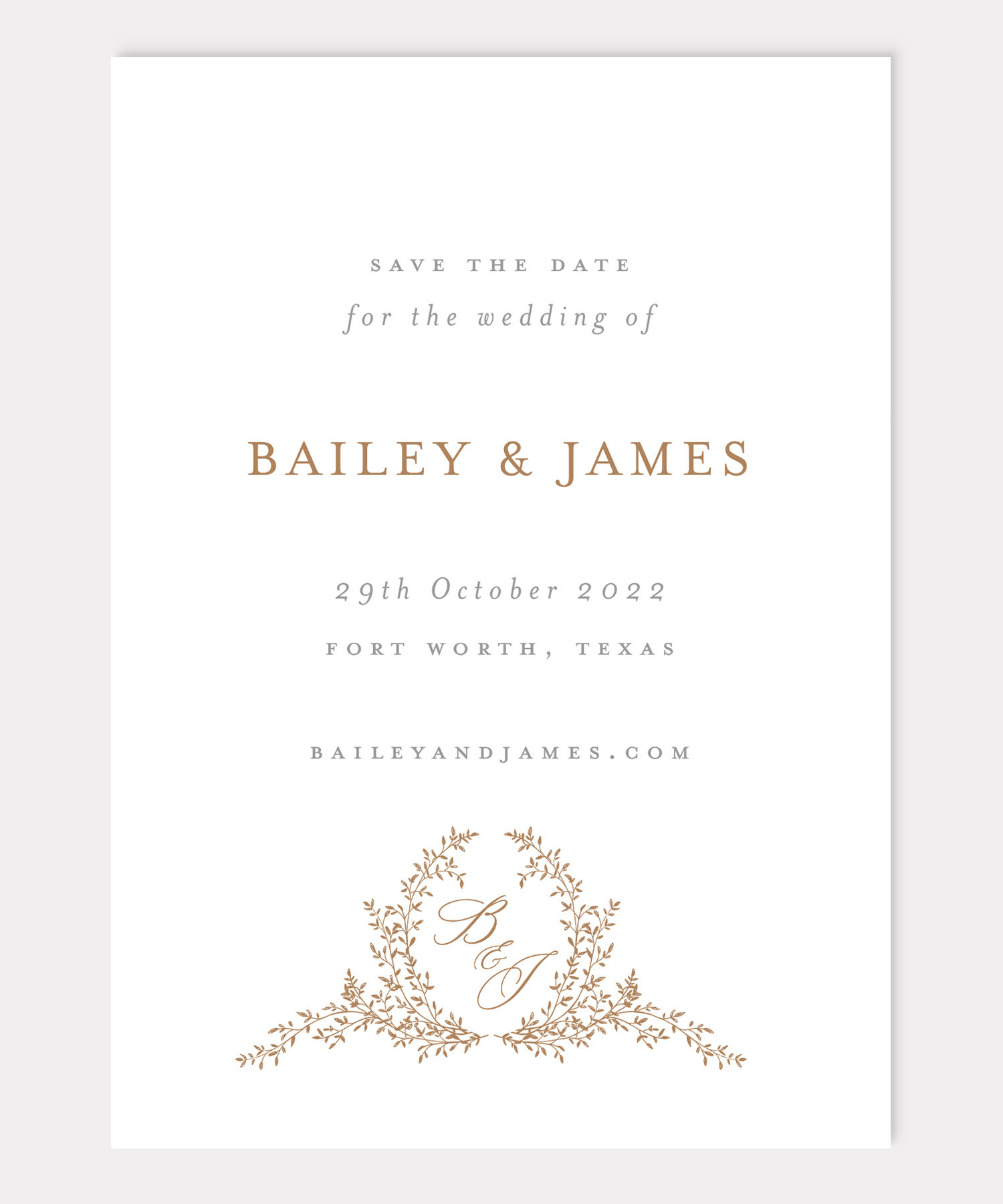 Custom Save the Date, Save the Date card, Wedding save the date, vintage save the date, formal save the date