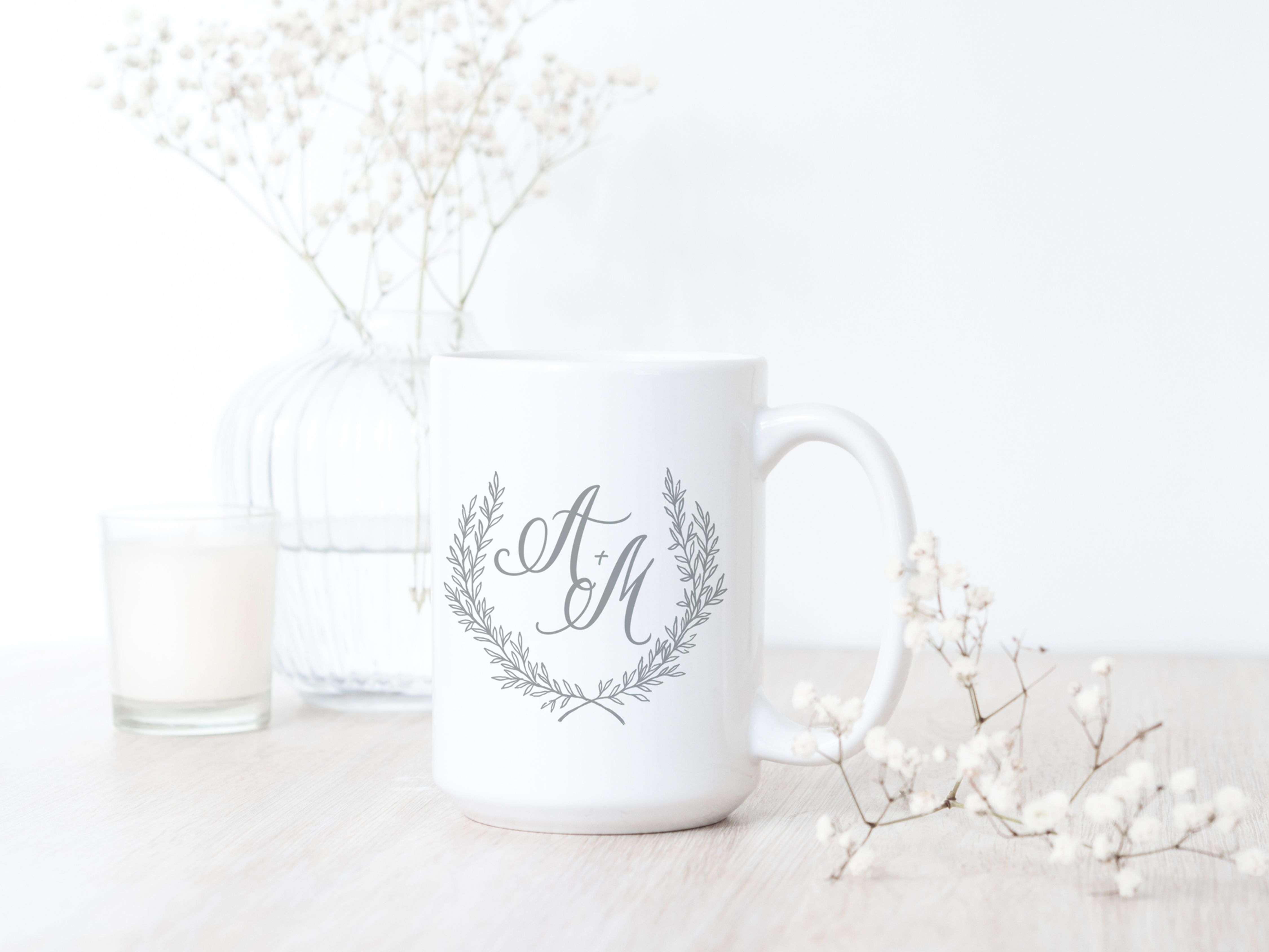 Custom Monogram Mug