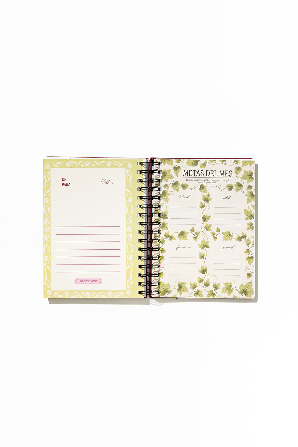 Thumbnail: Undated Planner