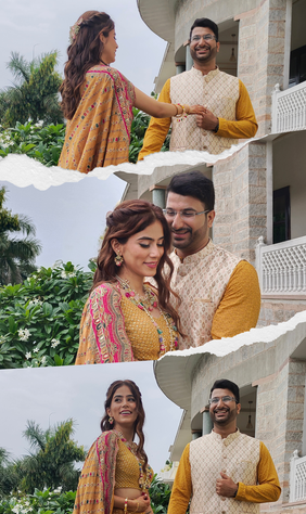 Pastel Minimalist Couple in Love Ripped Paper Photos Always Together Love Instagram Story.