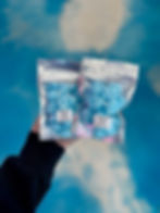 Small Freeze Dried Bag - Airheads Sour Blue Blast