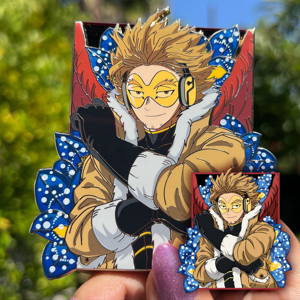 Anime Pins Commissions for Yoyo Alley
