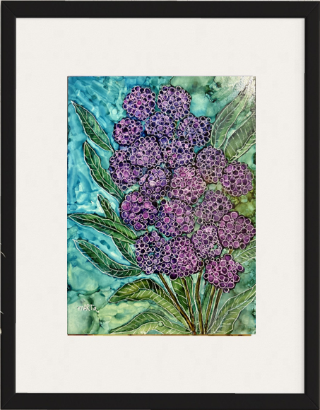 Marta Blaszak    Purple Hydrangea