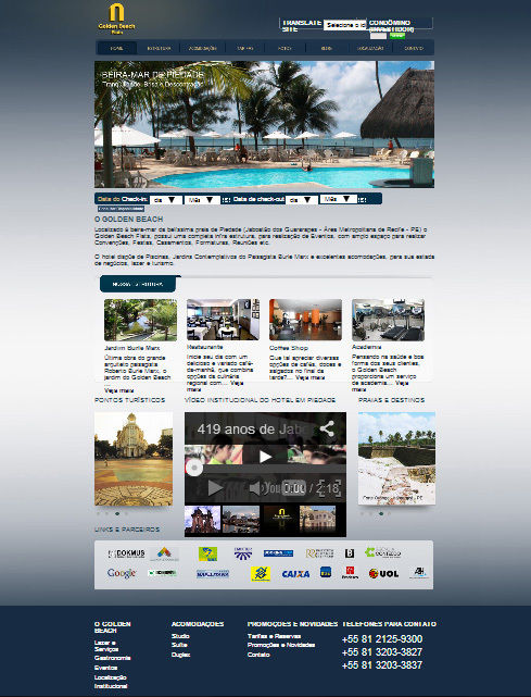 Site Hotel Golden Beach
