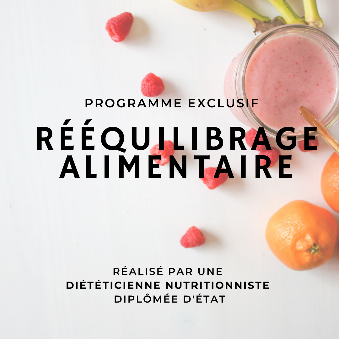 PROGRAMME - Rééquilibrage alimentaire