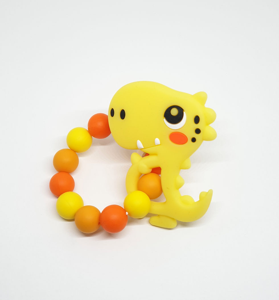 Miniature : Hochet de dentition Dinosaure