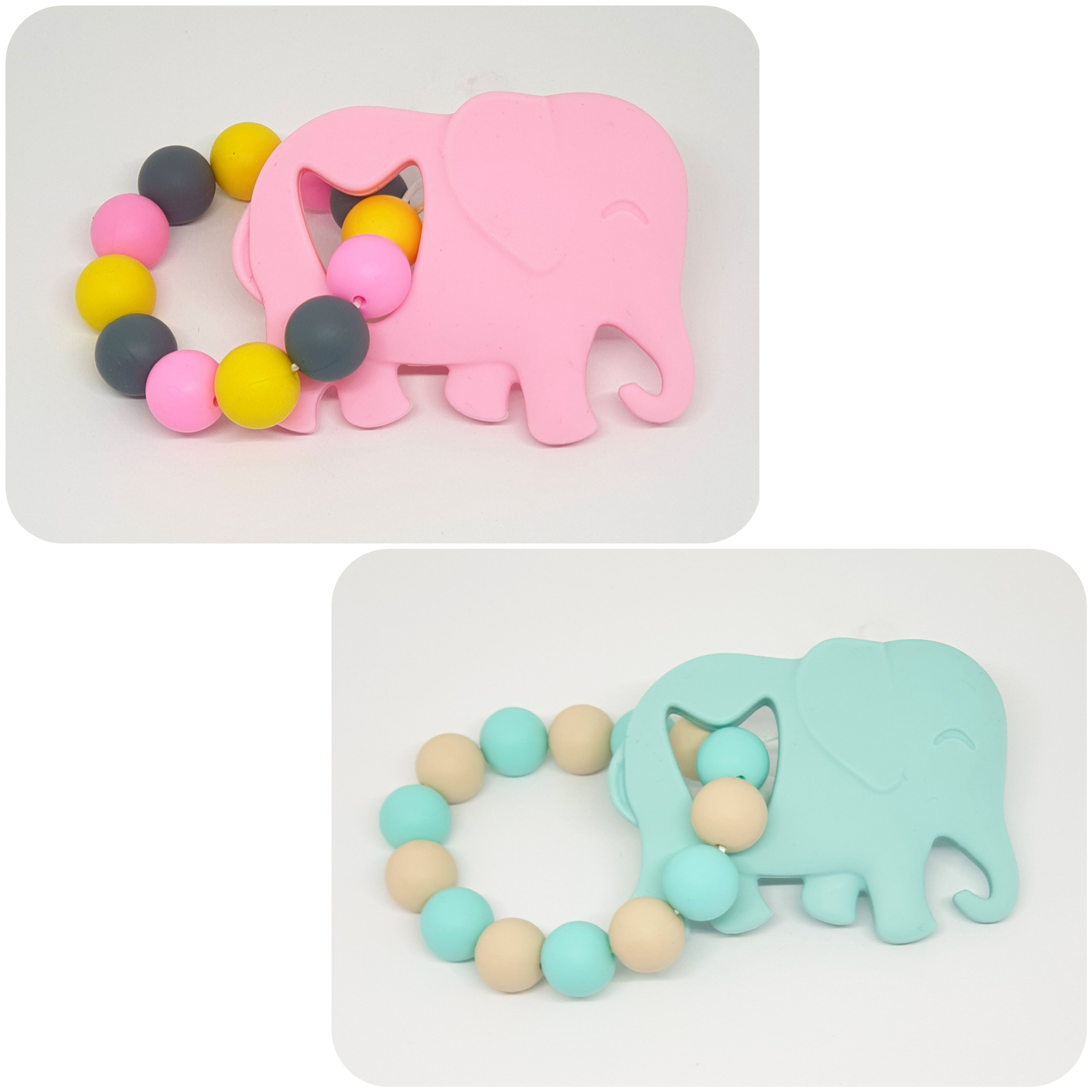 Hochet de dentition éléphant