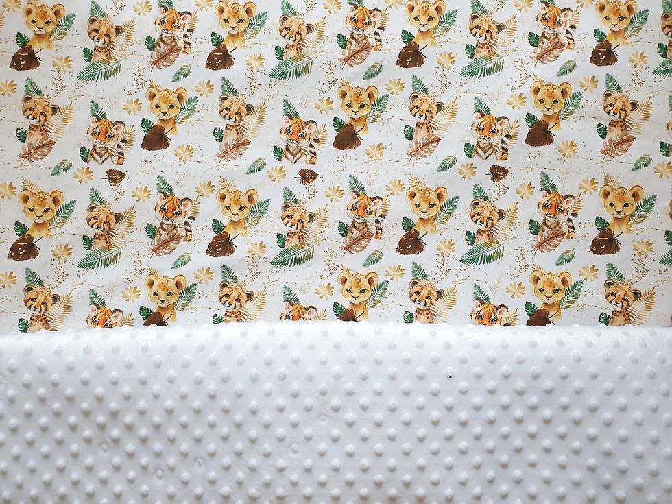 couverture personnalisée sans broderie 75x100cm