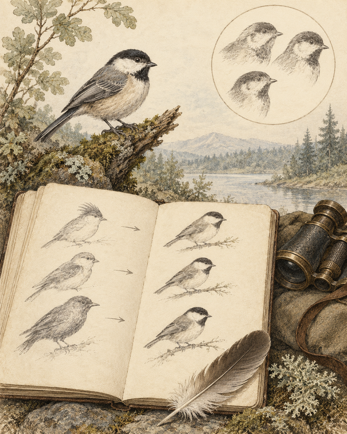 Vintage CWOB scientific illustration for Let Consistency Update Their Picture