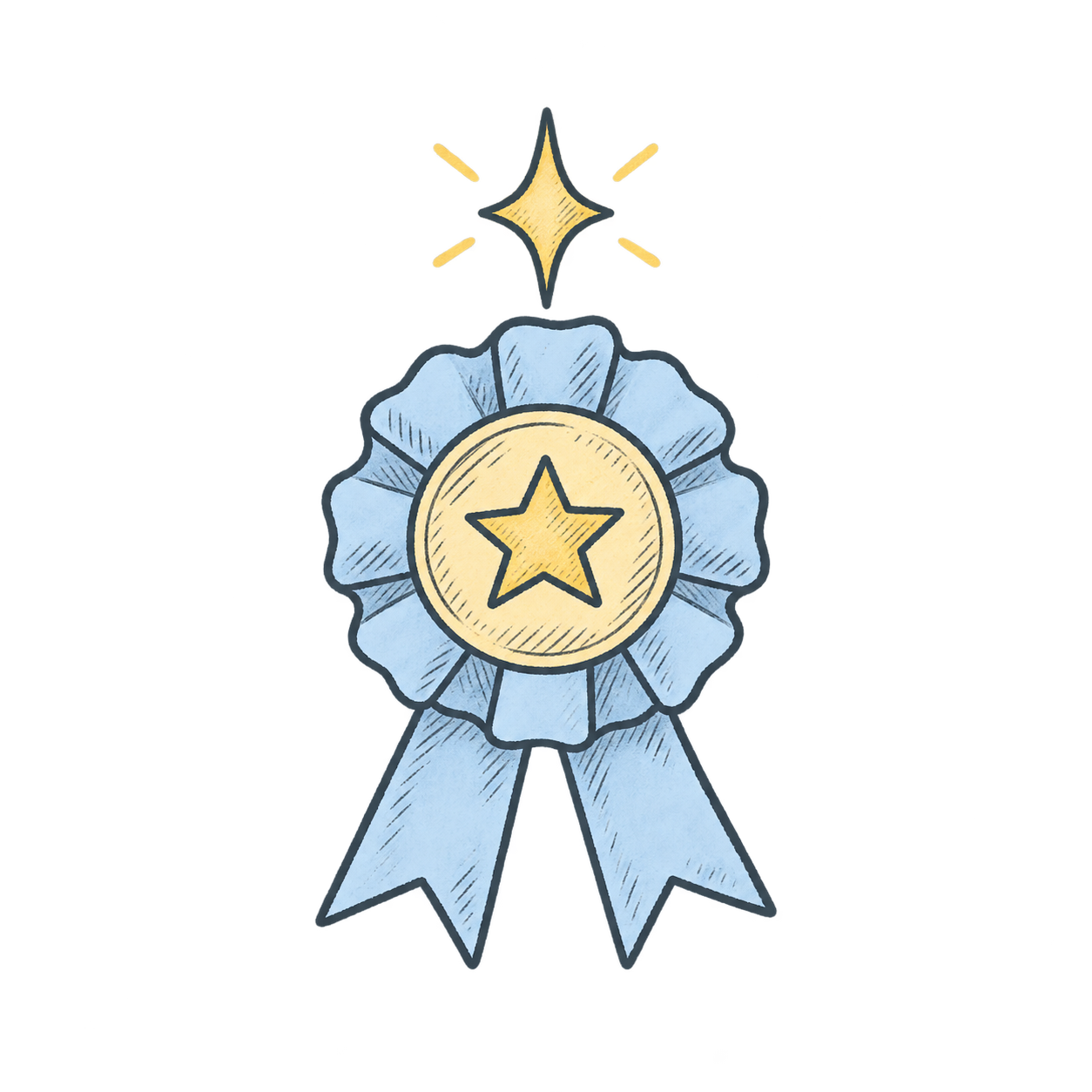 Illustrated icon: noticing a meaningful win