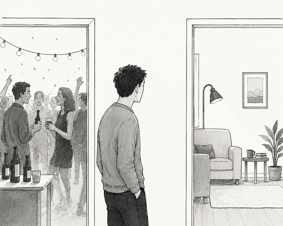 Alcohol and the Fear of Being Boring