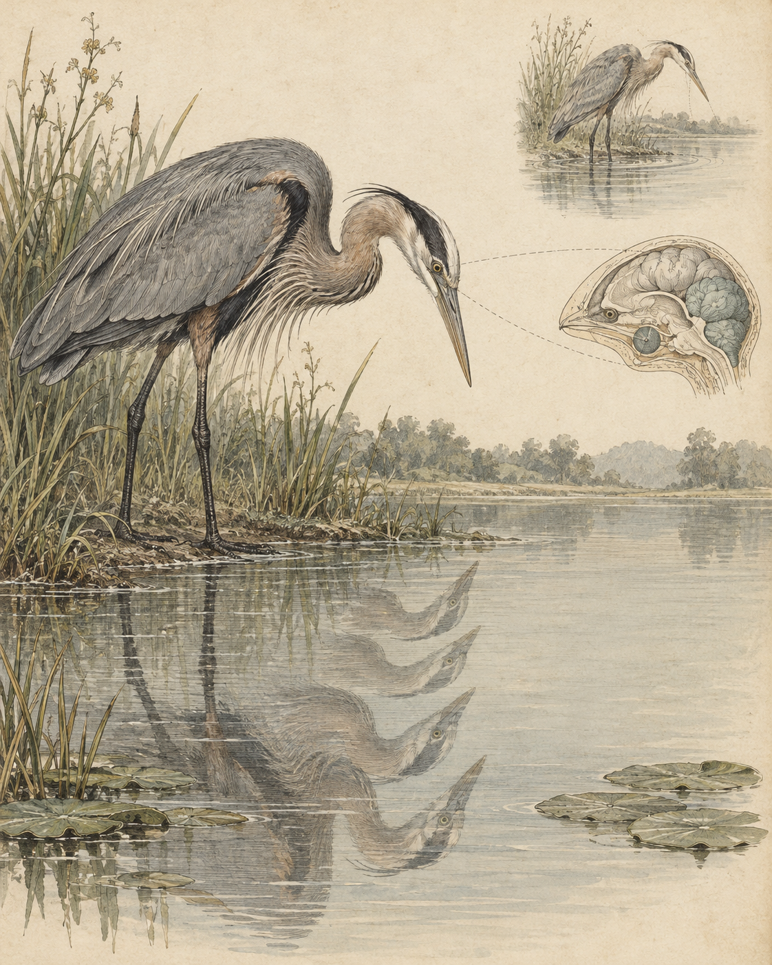 Vintage CWOB scientific illustration for Stop Checking Whether It's Still Working