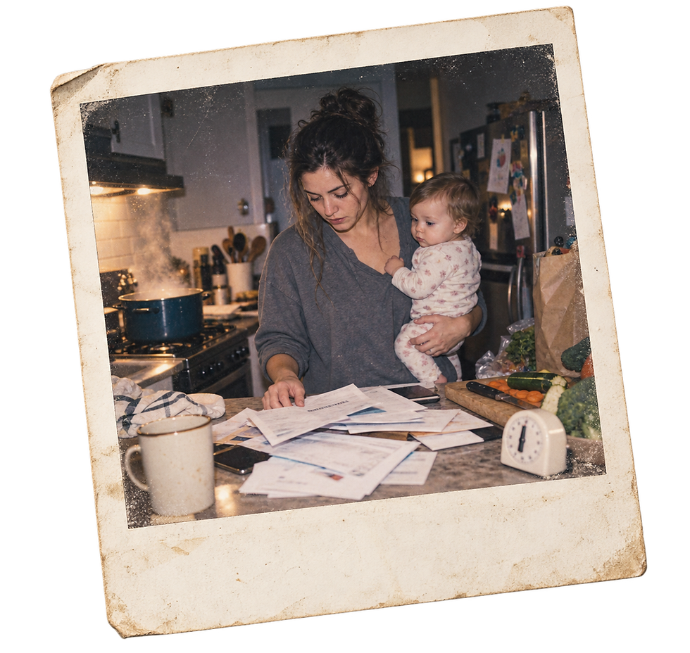 Kitchen Bills, Baby, and Dinner.png