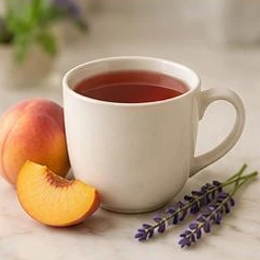 Peach Lavender Evening