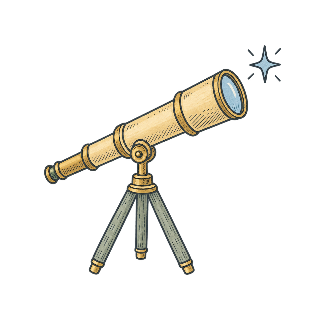 Illustrated icon: more attention