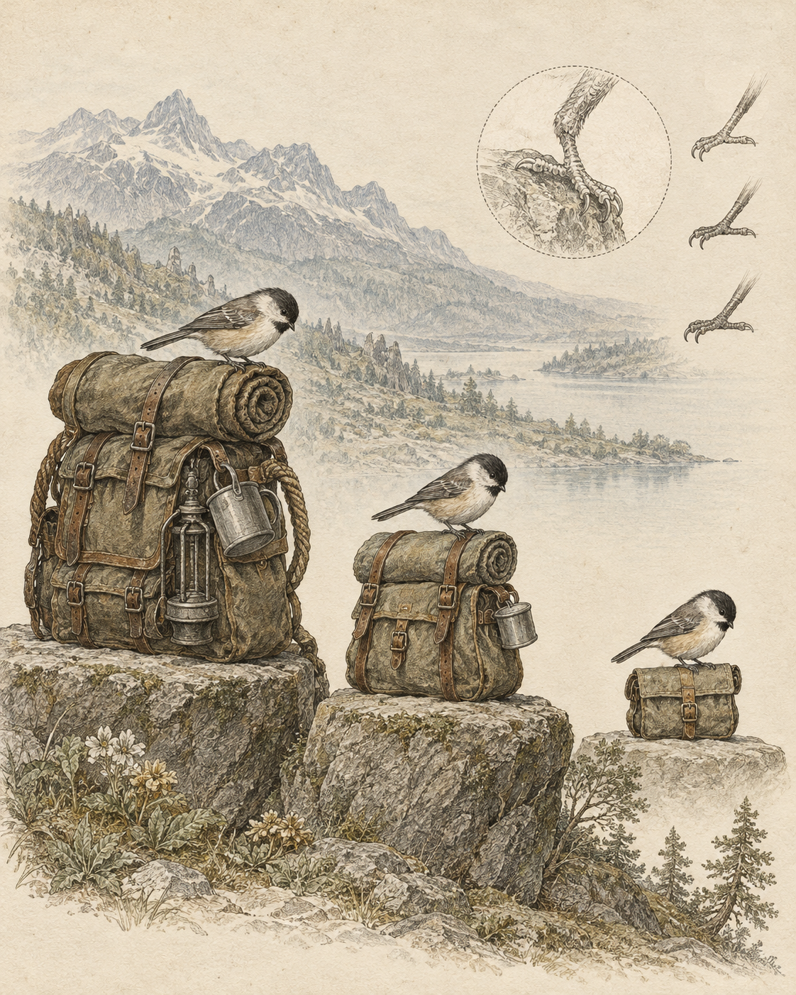 Vintage CWOB scientific illustration for Lower the Standard Without Losing the System