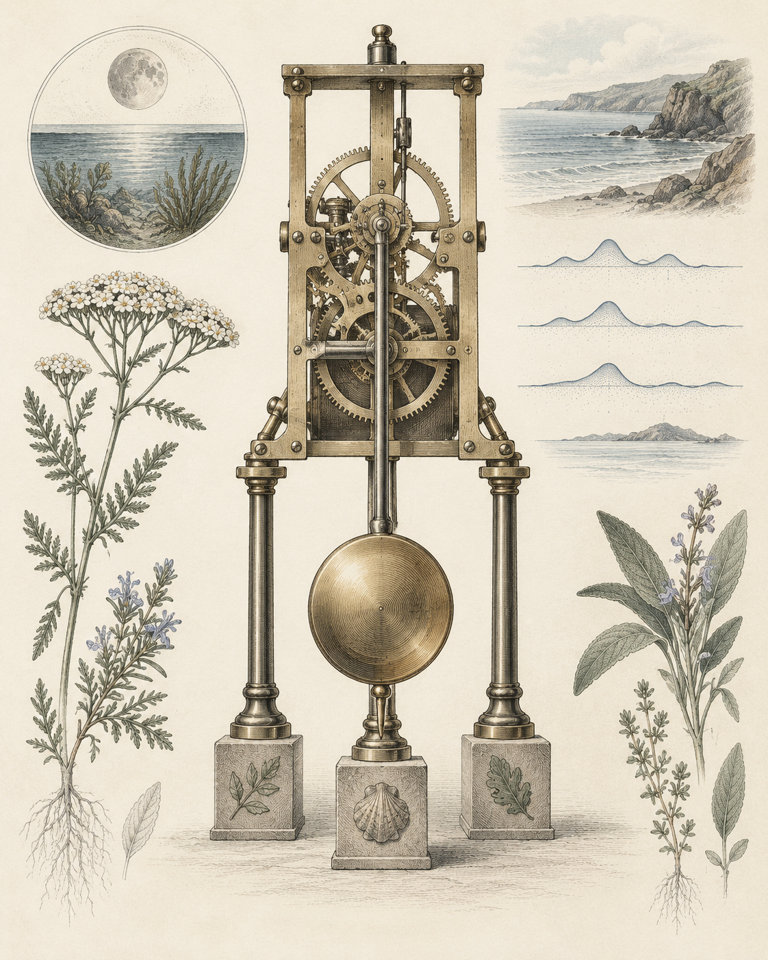 Vintage CWOB scientific illustration for Protect the Boring Weeks