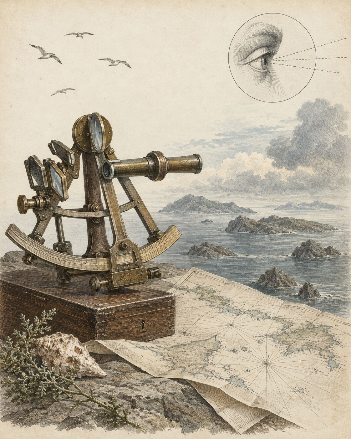 Vintage CWOB scientific illustration for When Confidence Gets Too Comfortable