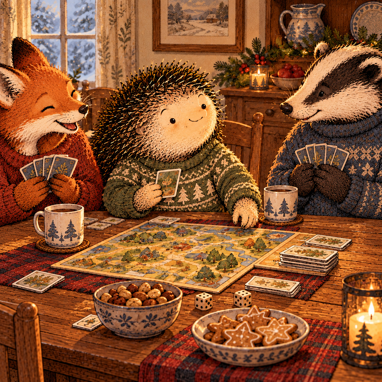 A gentle cream-faced, spiky-furred woodland companion exploring Day 196: When Traditions Need Updating
