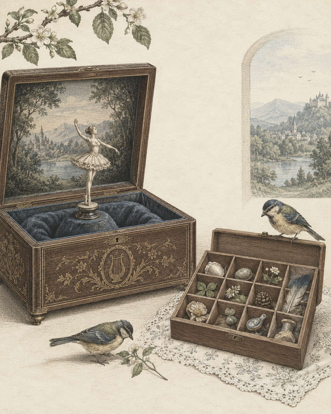 Vintage CWOB scientific illustration for Stop Saving Fun for Special Occasions