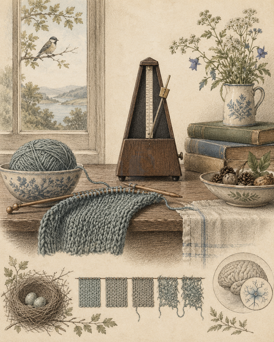 Vintage CWOB scientific illustration for Stability Isn't the Same as Drift
