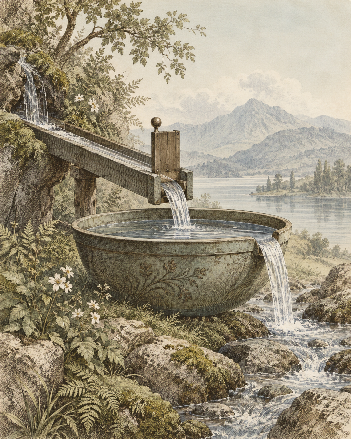 Vintage CWOB scientific illustration for Your Personal Definition of Enough