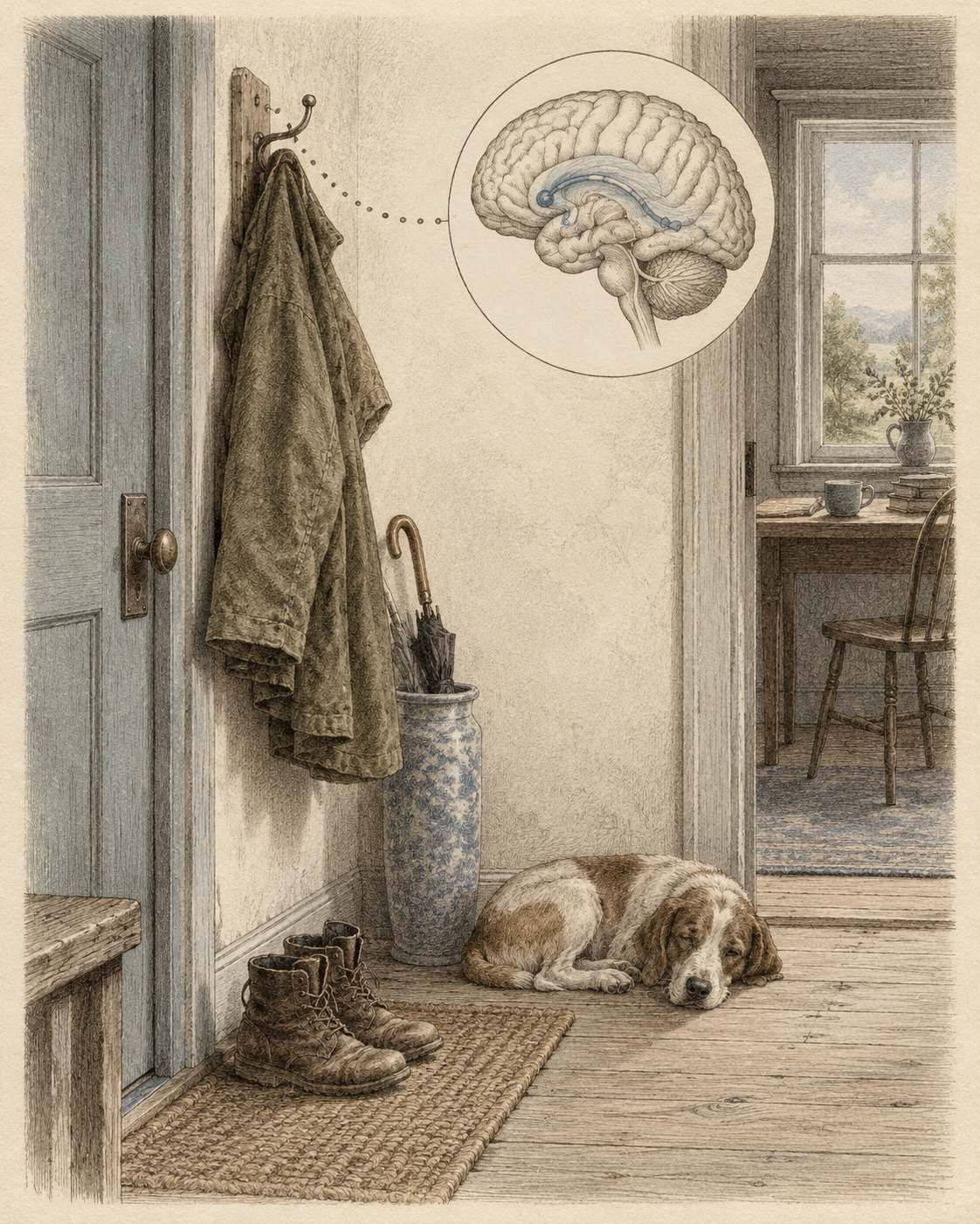 Vintage CWOB scientific illustration for When Change Stops Being Interesting