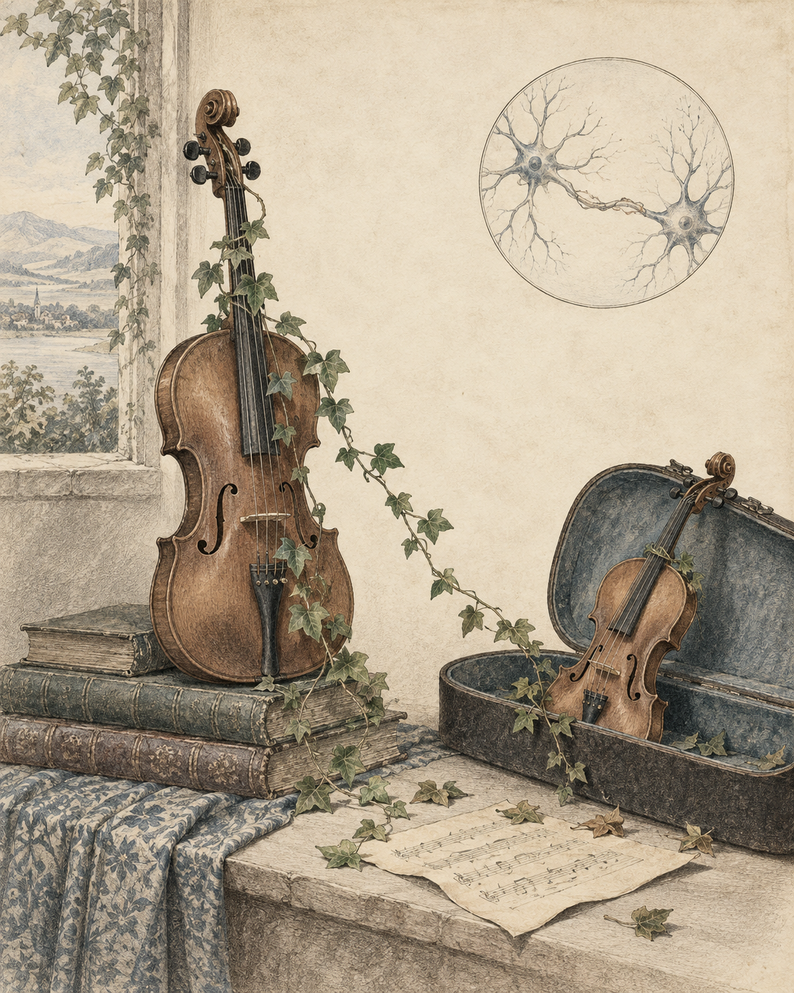 Vintage CWOB scientific illustration for When Growth Creates Distance