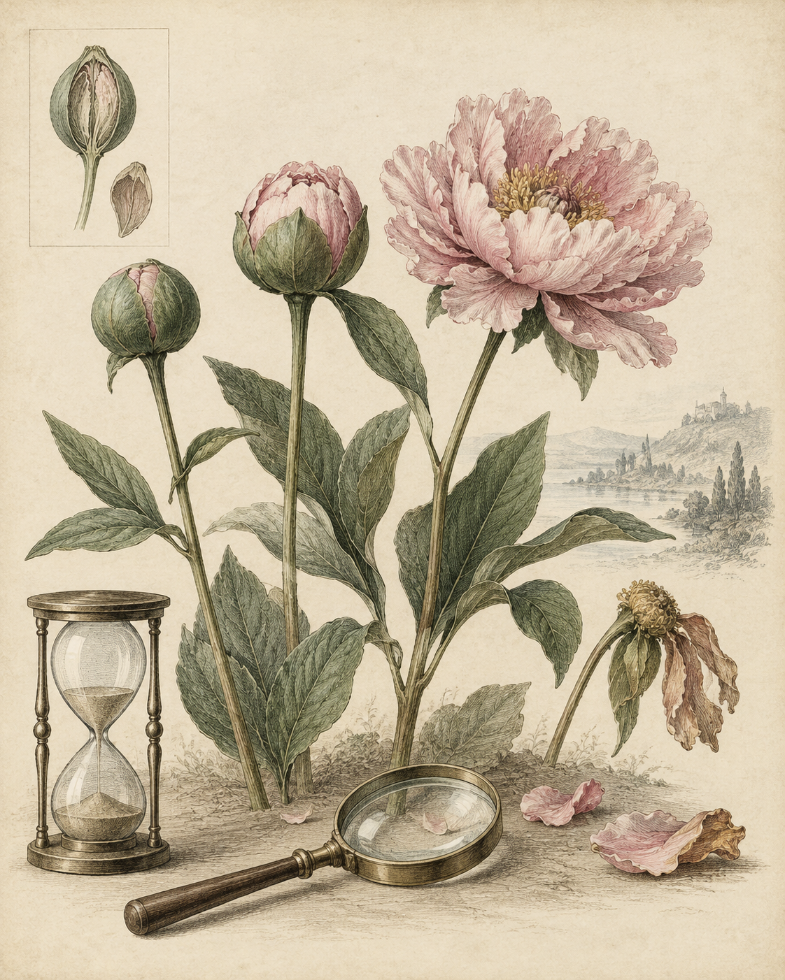 Vintage CWOB scientific illustration for Anticipation Is Part of the Reward