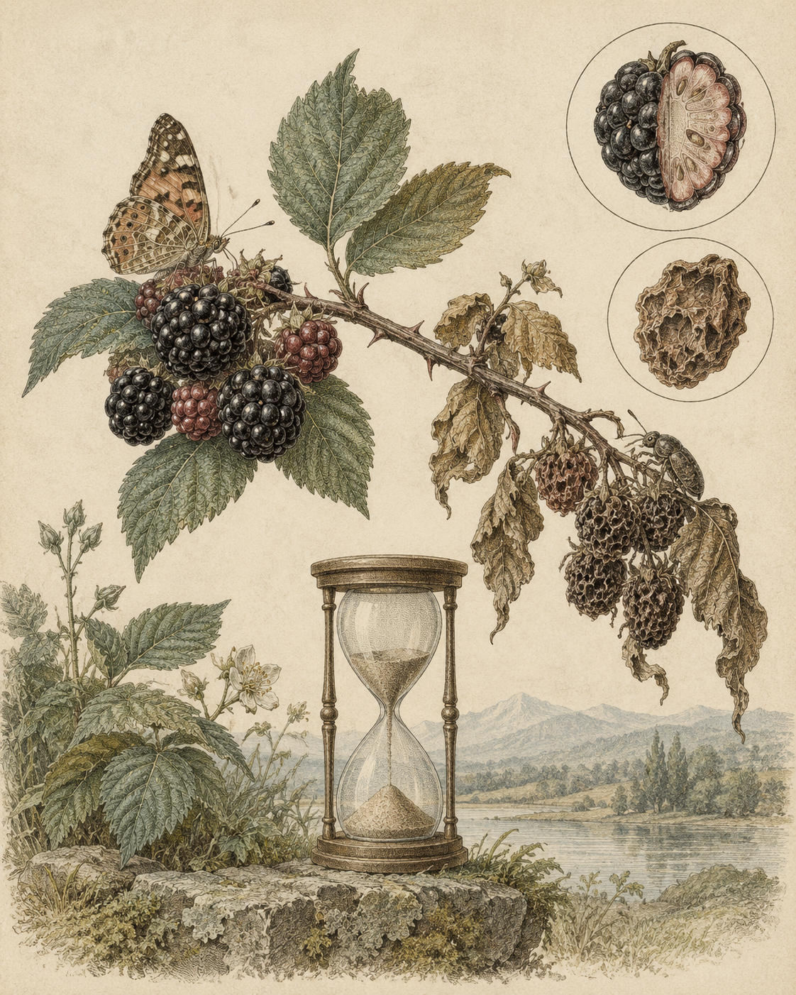 Vintage CWOB scientific illustration for Choose What Ages Well