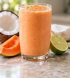Papaya Coconut Breakfast Porch