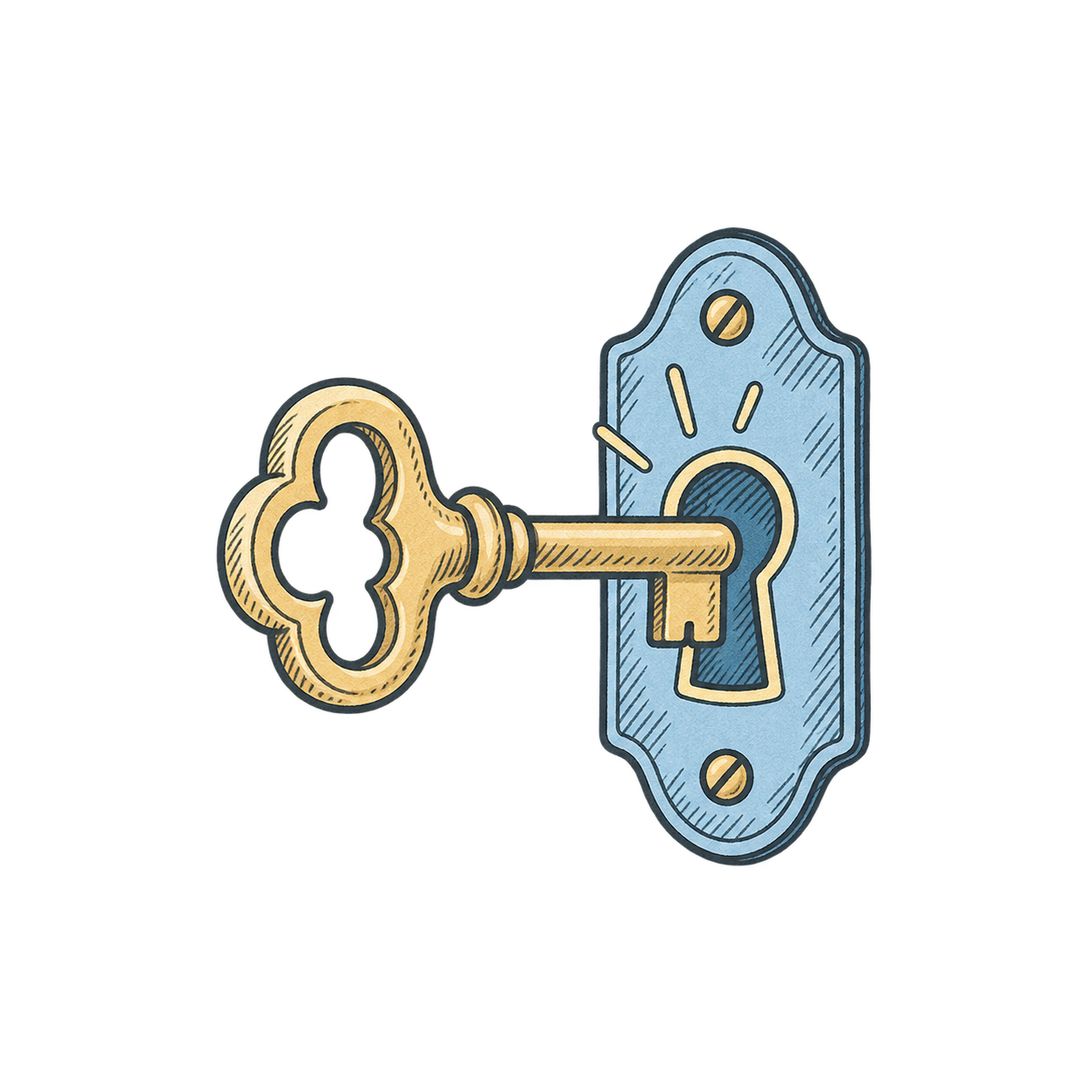 Illustrated icon: recognizing the payoff