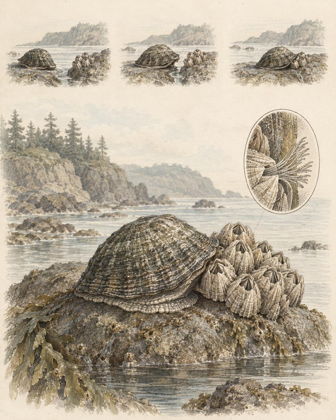 Vintage CWOB scientific illustration for Stop Waiting for the Perfect People